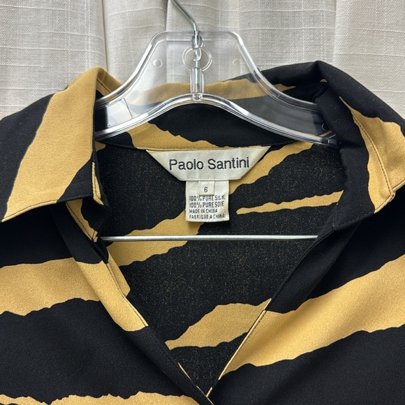 Vintage Silk Blouse - Picture 3 of 5